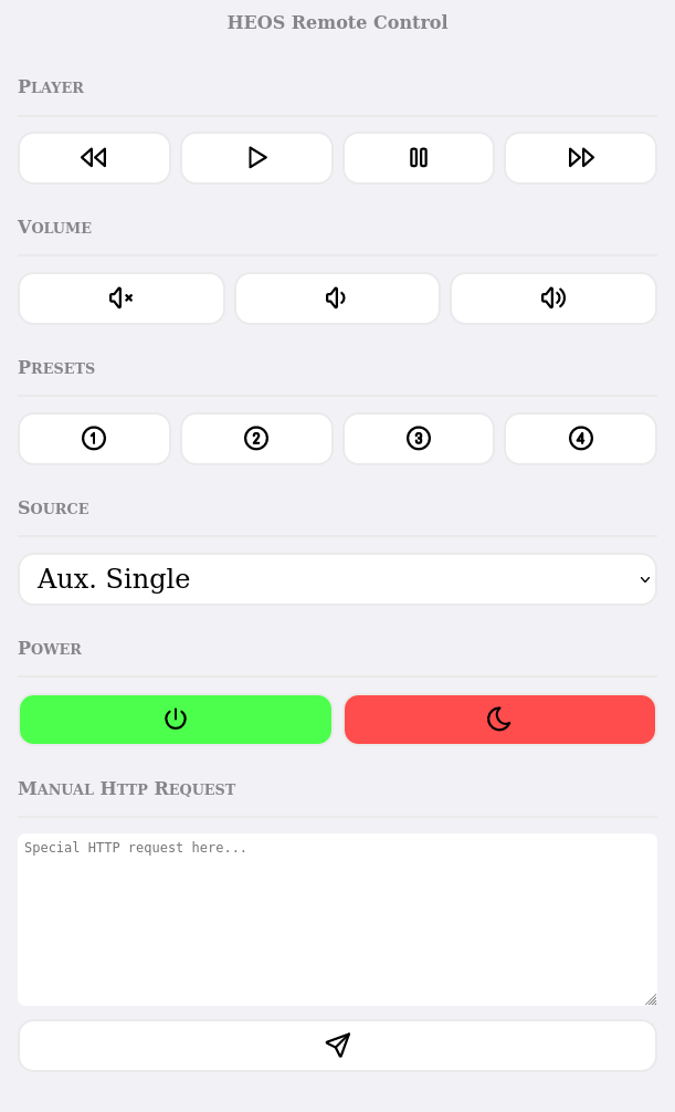 Screenshot of the light theme